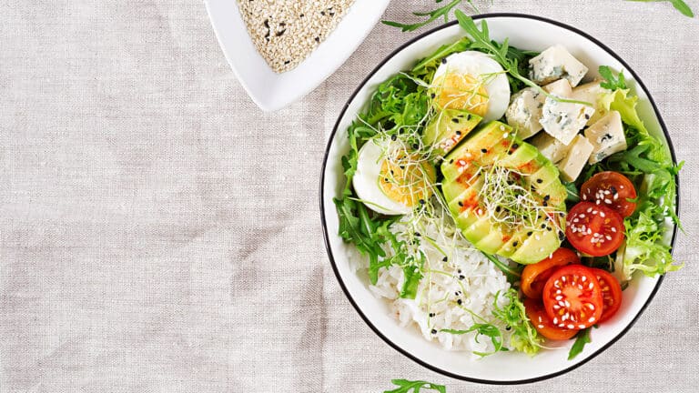 Avocado salad a la Chef Rabbi